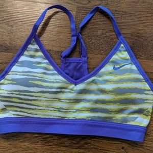 Nike Dri Fit Sports Bra - size S